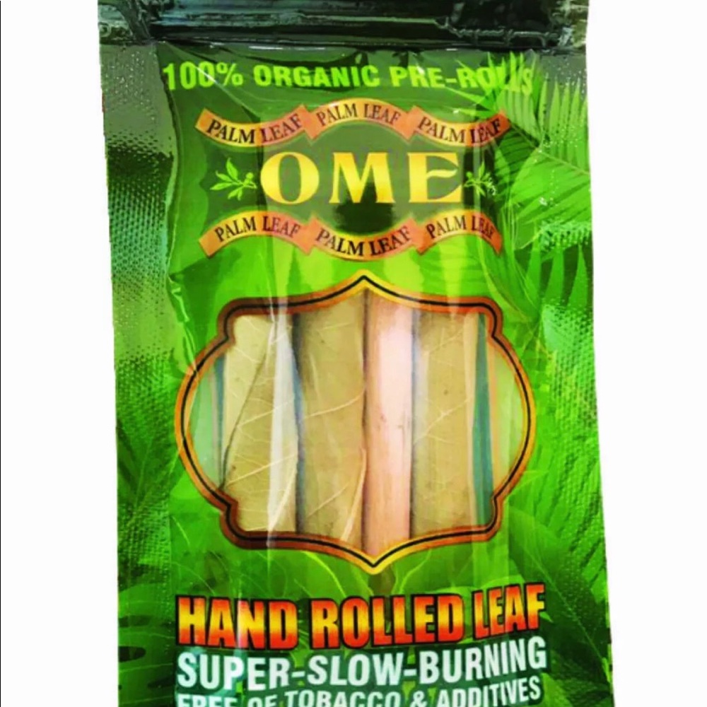 Palm Leaf Rolled Wraps Medium(1 Box - 45 Wraps)